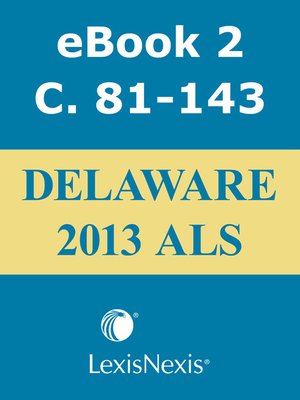 cover image of Delaware Advance Legislative Service
